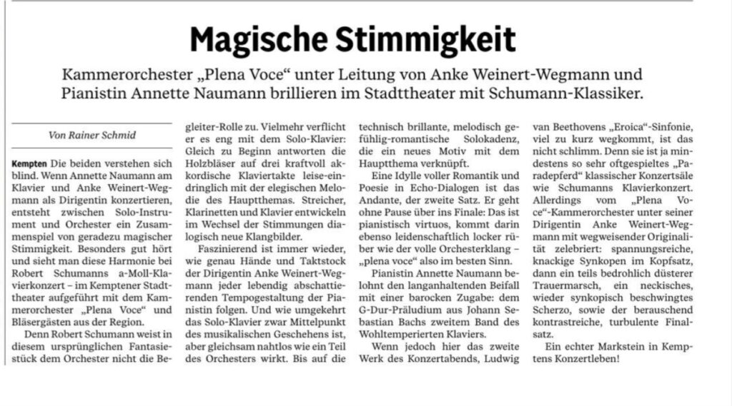Magische Stimmigkeit